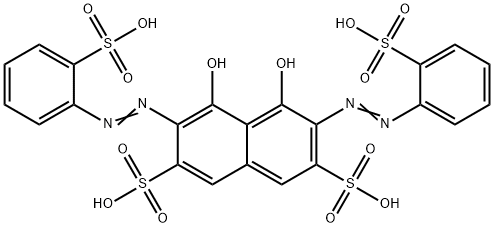 3,6-Bis(o-sulfophenylazo)-4,5-dihydroxynaphthalin-2,7-disulfonsure