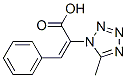 2-(5-METHYL-TETRAZOL-1-YL)-3-PHENYL-ACRYLIC ACID|2-(5-甲基-四唑-1-基)-3-苯丙烯酸