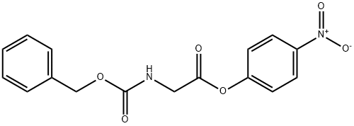 N-カルボベンゾキシグリシン4-ニトロフェニル 化学構造式