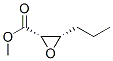 Oxiranecarboxylic acid, 3-propyl-, methyl ester, cis- (9CI) Structure