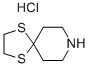 1,4-二硫-8-氮杂-螺[4.5]癸烷盐酸盐 结构式