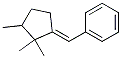 2,2,3-Trimethylcyclopentylidenemethylbenzene 结构式
