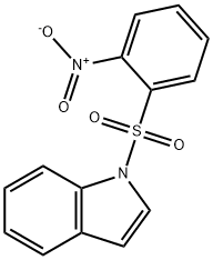 1-[(2-Nitrophenyl)sulfonyl]-1H-indole Structure