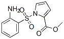 methyl 1-(2-aminophenyl)sulfonylpyrrole-2-carboxylate Struktur