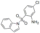 1H-Indole, 1-[(2-amino-4-chlorophenyl)sulfonyl]- 结构式