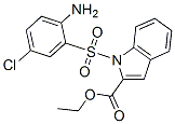 173908-47-9 ethyl 1-(2-amino-5-chloro-phenyl)sulfonylindole-2-carboxylate