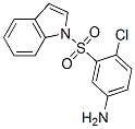 4-chloro-3-indol-1-ylsulfonyl-aniline|