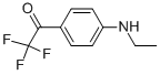 Ethanone, 1-[4-(ethylamino)phenyl]-2,2,2-trifluoro- (9CI) 结构式