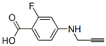 Benzoic acid, 2-fluoro-4-(2-propynylamino)- (9CI) Structure