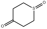 4H-硫代吡喃-4-酮,四氢-,1-氧化物, 17396-36-0, 结构式