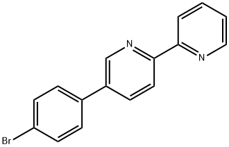 5-(4-BROMOPHENYL)-2,2'-BIPYRIDINE Structure