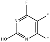 2-Pyrimidinol, 4,5,6-trifluoro- (9CI) 化学構造式