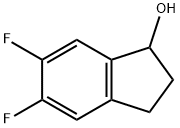1H-茚-1-醇,5,6-二氟-2,3-二氢, 173996-14-0, 结构式