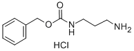 N-CARBOBENZOXY-1,3-DIAMINOPROPANE HYDROCHLORIDE Struktur