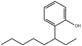 2-(1-エチルヘキシル)フェノール 化学構造式