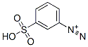 3-sulfobenzenediazonium Struktur