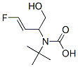Carbamic acid, [3-fluoro-1-(hydroxymethyl)-2-propenyl]-, 1,1-dimethylethyl 结构式