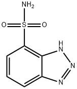 1H-Benzotriazole-4-sulfonamide(9CI) 结构式
