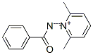 2,6-ジメチル-1-[(α-オキシラトベンジリデン)アミノ]ピリジニウム 化学構造式