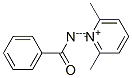 N-Benzoyl-2,6-dimethyl-1-azoniabenzene-1-amineanion Structure