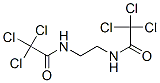 N,N'-Ethylenebis(2,2,2-trichloroacetamide) Structure