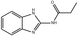 N-(1H-1,3-苯并二唑-2-基)丙酰胺 结构式