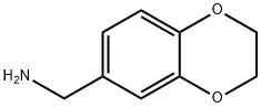 2,3-DIHYDRO-1,4-BENZODIOXIN-6-YLMETHYLAMINE Structure