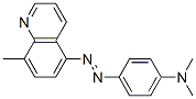 8-Methyl-5-(4-dimethylaminophenylazo)quinoline,17416-20-5,结构式