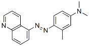 N,N,3-trimethyl-4-quinolin-5-yldiazenyl-aniline,17416-21-6,结构式