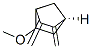 Bicyclo[2.2.1]heptane, 5-methoxy-2,3-bis(methylene)-, (1S-exo)- (9CI) Structure