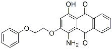 1-氨基-4-羟基-2-(2-苯氧基乙氧基)-9,10-蒽二酮,17418-59-6,结构式