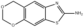 8H-[1,3]Dioxino[5,4-f]benzothiazol-2-amine(9CI) Structure