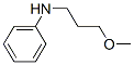 Benzenamine, N-(3-methoxypropyl)- (9CI) 化学構造式