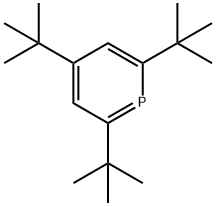 Phosphorin, 2,4,6-tris(1,1-dimethylethyl)- Structure