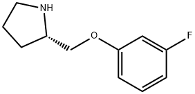 (S)-2-[(3-FLUOROPHENOXY)METHYL]-PYRROLIDINE Structure