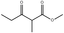 2-メチル-3-オキソペンタン酸メチル 化学構造式