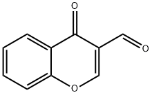 クロモン-3-カルボキシアルデヒド 化学構造式