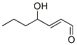 4-Hydroxy-2-heptenal Struktur