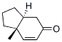 rel-1,2,3,3aα*,4,7a-ヘキサヒドロ-7aβ*-メチル-5H-インデン-5-オン 化学構造式