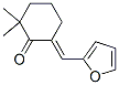 6-Furfurylidene-2,2-dimethylcyclohexanone Structure