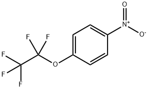 Benzene, 1-nitro-4-(pentafluoroethoxy)- Structure