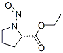 L-Proline, 1-nitroso-, ethyl ester (9CI),17431-20-8,结构式