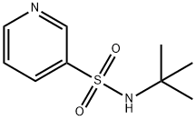 N-TERT-BUTYLPYRIDINE-3-SULFONAMIDE, 17432-06-3, 结构式