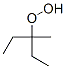 1-Ethyl-1-methylpropyl hydroperoxide Struktur