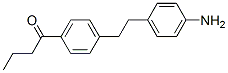 1-(4-아미노페닐)-2-(4-부티릴페닐)에탄