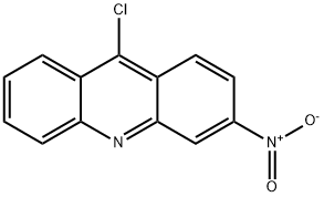 9-chloro-3-nitroacridine Struktur