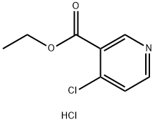 4-クロロニコチン酸エチル塩酸塩 化学構造式