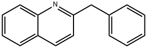 2-BENZYLQUINOLINE Structure