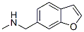 6-Benzofuranmethylamine,  N-methyl-  (8CI) 结构式