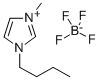1-Butyl-3-methylimidazolium tetrafluoroborate Struktur